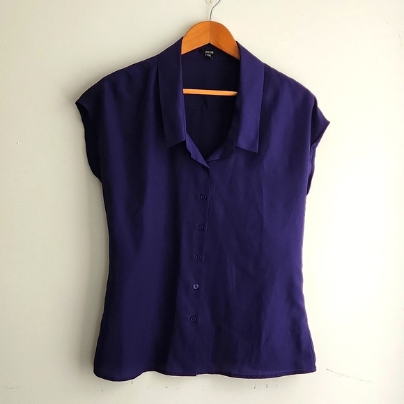 Jacob Tops - Jacob purple oversized blouse